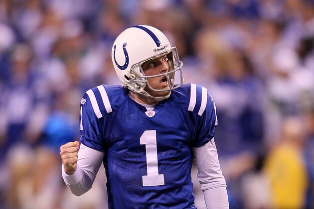 Colts Punter Pat McAfee Signs Franchise Tender
