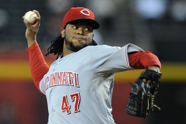 Ludwick hurts shoulder during Reds' 3-1, 13-inning loss to Angels in opener