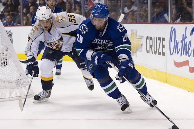 Vancouver Canucks Sign Chris Higgins to 4-Year, $10M Extension