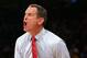 NEW YORK, NY - MARCH 12: Head coach Mike Rice of the Rutgers Scarlet Knights directs his players in the first half against the DePaul Blue Demons at Madison Square Garden on March 12, 2013 in New York City. (Photo by Elsa/Getty Images)