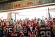 LINCOLN, NE - OCTOBER 16: The Nebraska Cornuskers run through a gauntlet of fans as they take the field against the Texas Longhorns at Memorial Stadium on October 16, 2010 in Lincoln, Nebraska. Texas Defeated Nebraska 20-13. (Photo by Eric Francis/Getty Images)