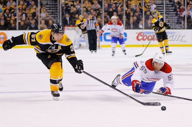 Patrice Bergeron Leaves Game Against Ottawa, Will Not Return