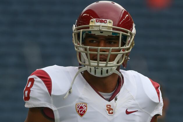 WR Farmer Carted off Practice Field