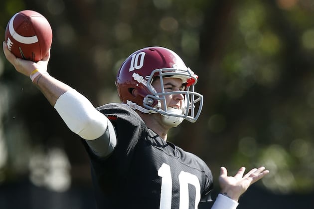 McCarron Happy to Have an Old Friend on Alabama Staff