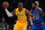Kobe's Triple-Double Leads LAL Past Mavs