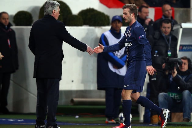 PSG vs. Barcelona: Why Ancelotti Was Wrong to Pick Beckham