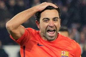 Barcelona Explain Xavi Celebration