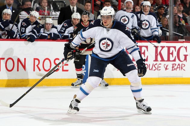 Jets' Antropov to Miss Two Weeks with Lower-Body Injury