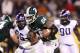 Bell was the Spartans' primary running back, as well as their kick and punt returner in 2012.