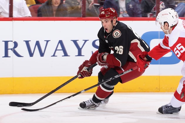 Coyotes Trade Sullivan to New Jersey for Seventh-Round Draft Choice in 2014