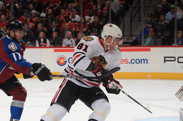 Hawks' Hossa to Play vs. Blues; Sharp Still out