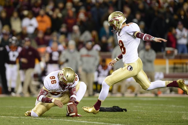 Aguayo Ready to Take Over as FSU's Kicker