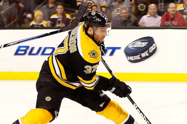 Bruins Announce Patrice Bergeron Suffered 'moderate Concussion'
