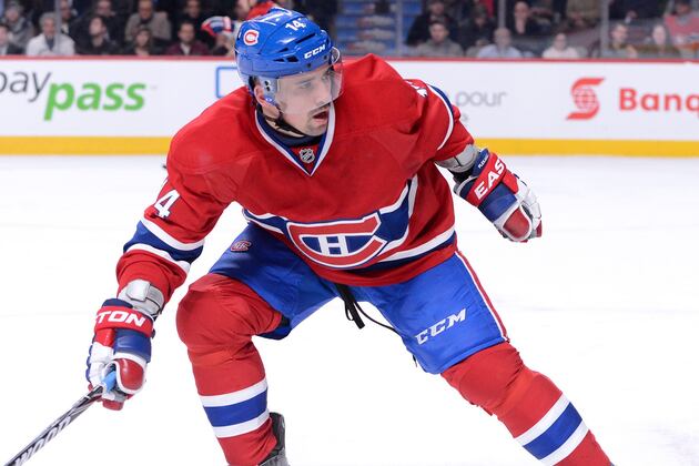 Plekanec (Lower-Body) out for Remainder of Game vs. Flyers
