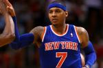 Red-Hot Melo Goes for 40 in Win Over Hawks