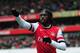 LONDON, ENGLAND - MARCH 30: Gervinho of Arsenal celebrates as he scores their first goal during the Barclays Premier League match between Arsenal and Reading at Emirates Stadium on March 30, 2013 in London, England. (Photo by Jamie McDonald/Getty Images)