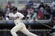 MINNEAPOLIS, MN - APRIL 1: Aaron Hicks #32 of the Minnesota Twins bats against the Detroit Tigers during the Opening Day game on April 1, 2013 at Target Field in Minneapolis, Minnesota. The Tigers defeated the Twins 4-2. (Photo by Hannah Foslien/Getty Images)