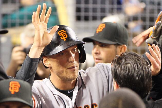 Pence's HR Helps Giants Take Down Dodgers