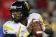 GLENDALE, AZ - JANUARY 02: Quarterback Patrick White #5 of the West Virginia Mountaineers scrambles against the Oklahoma Sooners at the Tostito's Fiesta Bowl at University of Phoenix Stadium January 2, 2008 in Glendale, Arizona. (Photo by Stephen Dunn/Getty Images)