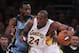 LOS ANGELES, CA - JANUARY 02: Kobe Bryant #24 of the Los Angeles Lakers is defended by Tony Allen #9 of the Memphis Grizzlies during the first half at Staples Center on January 2, 2011 in Los Angeles, California. NOTE TO USER: User expressly acknowledges and agrees that, by downloading and or using this photograph, User is consenting to the terms and conditions of the Getty Images License Agreement. (Photo by Jeff Gross/Getty Images)
