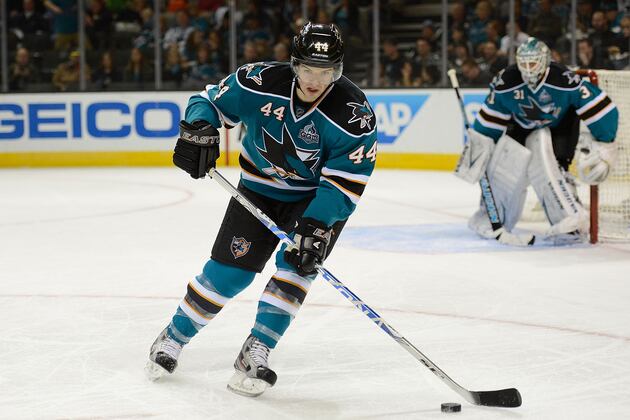 San Jose Sharks' Marc-Edouard Vlasic Fined for Slashing