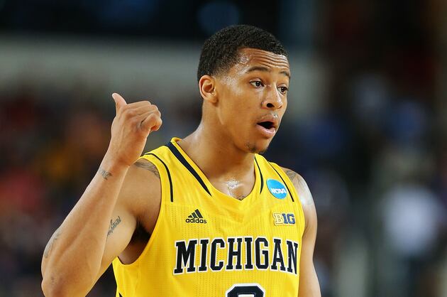 Michigan's Burke AP Player of the Year
