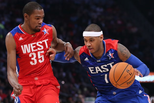 Kevin Durant Says Carmelo Anthony Can Have Scoring Title