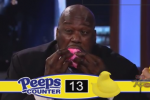 Watch: Shaq Eats Ungodly Number of Peeps 