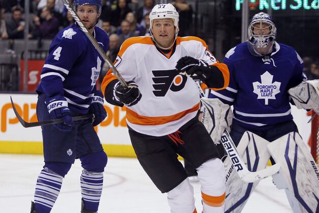 Flyers 5, Maple Leafs 3