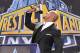 EAST RUTHERFORD, NJ - FEBRUARY 16: Dwayne 'The Rock' Johnson attends a press conference to announce that MetLife Stadium will host WWE Wrestlemania 29 in 2013 at MetLife Stadium on February 16, 2012 in East Rutherford, New Jersey. (Photo by Michael N. Todaro/Getty Images)