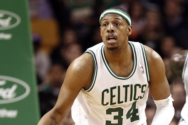 Pierce Sits out with Sore Ankle
