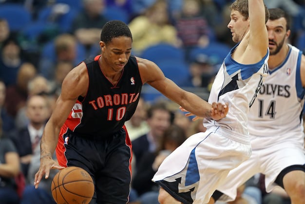 Raptors Beat T-Wolves 95-93