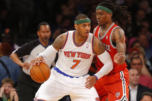 Carmelo Anthony Dominates Again, Netting 41 Points in Win over Bucks