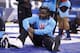 INDIANAPOLIS, IN - FEBRUARY 24: Eddie Lacy of Alabama watches the workouts during the 2013 NFL Combine at Lucas Oil Stadium on February 24, 2013 in Indianapolis, Indiana. (Photo by Joe Robbins/Getty Images)