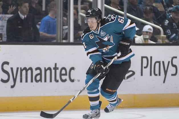 Pavelski Scores Late for 7th Straight S.J. Win