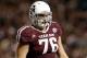 COLLEGE STATION, TX - NOVEMBER 24: Luke Joeckel #76 of the Texas A&M Aggies is seen on the field during the game against the Missouri Tigers at Kyle Field on November 24, 2012 in College Station, Texas. (Photo by Scott Halleran/Getty Images)