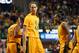 Mar 26, 2013; Waco, TX, USA; Baylor Bears center Brittney Griner (42) reacts after scoring during the game against the Florida State Seminoles during the second round of the 2013 NCAA womens basketball tournament at the Ferrell Center. Mandatory Credit: Kevin Jairaj-USA TODAY Sports