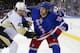 After struggling in 2013 with the San Jose Sharks, Ryane Clowe made an immediate positive impact for the New York Rangers.