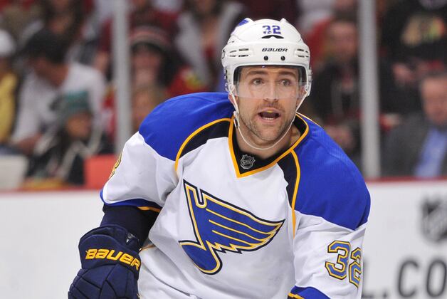 Blues 1, Red Wings 0