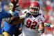 PASADENA, CA - OCTOBER 13: Defensive tackle Star Lotulelei #92 of the Utah Utes battles offensive lineman Torian White #77 of the UCLA Bruins as he rushes quarterback Brett Hundley #17 at the Rose Bowl on October 13, 2012 in Pasadena, California. UCLA won 21-14. (Photo by Stephen Dunn/Getty Images)