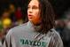 DENVER, CO - APRIL 03: Brittney Griner #42 of the Baylor Bears warms up prior to playing against the Notre Dame Fighting Irish during the National Final game of the 2012 NCAA Division I Women's Basketball Championship at Pepsi Center on April 3, 2012 in Denver, Colorado. (Photo by Doug Pensinger/Getty Images)