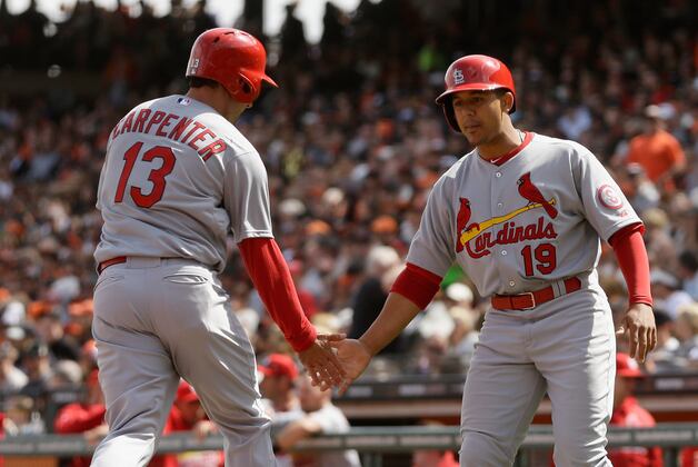 Cards Hit Giants' Cain for 9 Runs in 1 Inning