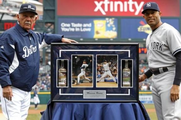 Tigers Honor Mariano Rivera with Retirement Plaque Before Series Finale