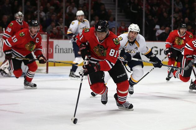 Blackhawks Clinch Playoff Spot with Win over Preds