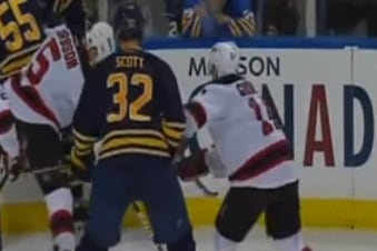 Video: 6-Foot-8 John Scott Takes Run at 5-Foot-7 Stephen Gionta