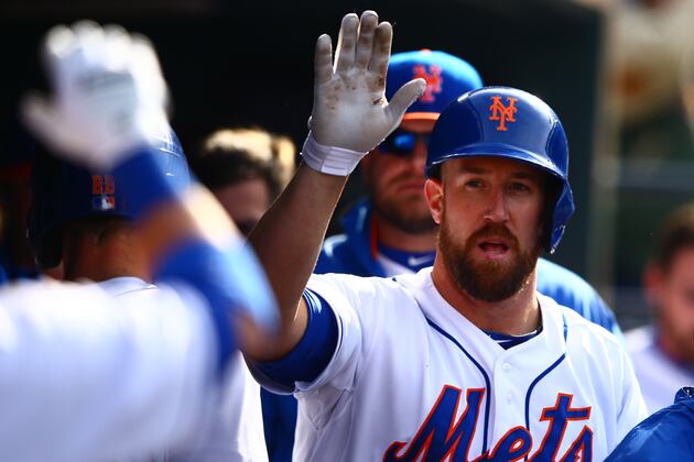Mets' Buck Leading from Behind Plate
