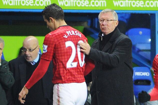 Manchester United Boss Says Van Persie Was Never Going to Join Manchester City