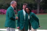 Phil Plays Augusta with Condoleeza Rice