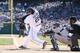 DETROIT, MI - APRIL 05: Prince Fielder #28 of the Detroit Tigers hits a two run home run in the seventh inning scoring Miguel Cabrera #24 during the game against the New York Yankees at Comerica Park on April 5, 2013 in Detroit, Michigan. (Photo by Leon Halip/Getty Images)