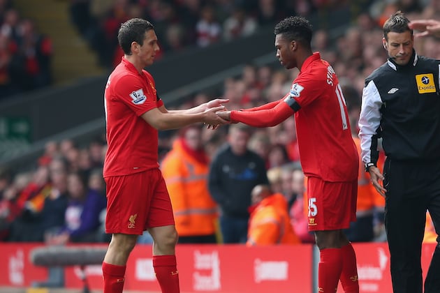 Liverpool's Stewart Downing Substituted Due to Illness